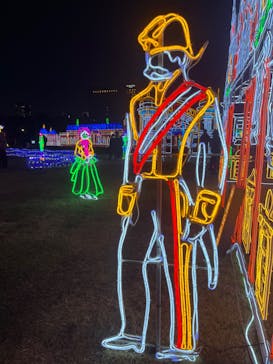 大阪城イルミナージュに投稿された画像（2023/12/27）