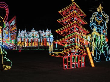 大阪城イルミナージュに投稿された画像（2023/12/27）