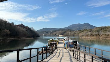 恵那峡遊覧船に投稿された画像（2023/12/28）