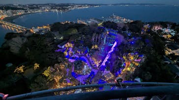 江の島シーキャンドルに投稿された画像（2023/12/28）