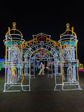 大阪城イルミナージュに投稿された画像（2023/12/29）