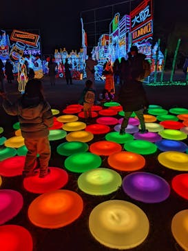 大阪城イルミナージュに投稿された画像（2023/12/30）