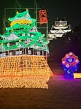 大阪城イルミナージュに投稿された画像（2023/12/30）