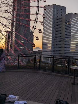 横浜みなとみらい 万葉倶楽部に投稿された画像（2024/1/1）