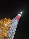 東京スカイツリーに投稿された画像（2024/1/1）
