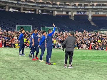 フットボールキッズ in 東京ドームに投稿された画像（2024/1/2）