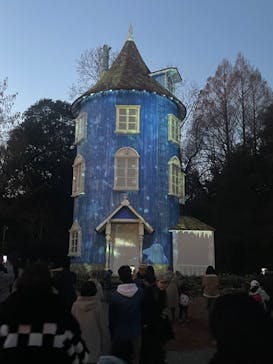 ムーミンバレーパークに投稿された画像（2024/1/2）