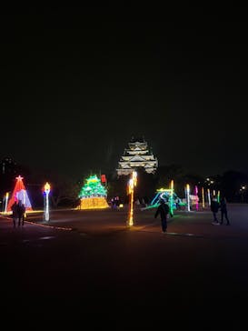 大阪城イルミナージュに投稿された画像（2024/1/3）