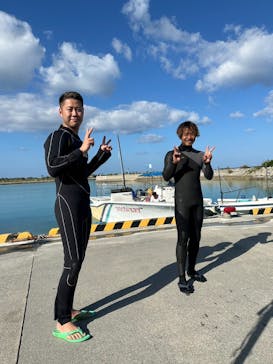 青の洞窟専門店　沖縄ダイビングショップ和に投稿された画像（2024/1/3）
