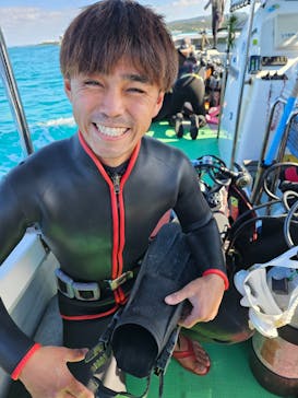 青の洞窟専門店　沖縄ダイビングショップ和に投稿された画像（2024/1/3）
