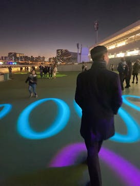 東京メガイルミに投稿された画像（2024/1/5）