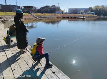 大安トラウトレイクに投稿された画像（2024/1/5）