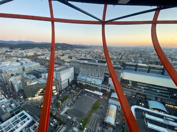 京都鉄道博物館×ニデック京都タワーに投稿された画像（2024/1/9）