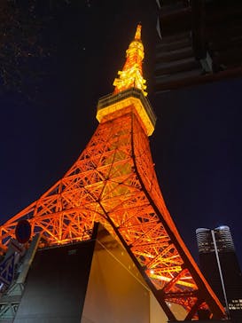 東京タワーに投稿された画像（2024/1/12）