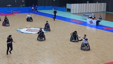 第27回車いすラグビー日本選手権大会に投稿された画像（2024/1/13）