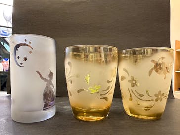 サンドブラスト本部教室 砂で削るガラス工芸教室に投稿された画像（2024/1/14）