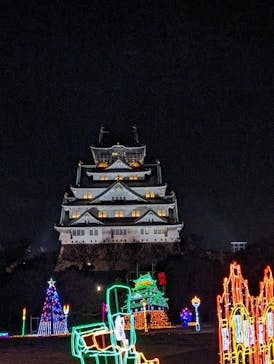 大阪城イルミナージュに投稿された画像（2024/1/14）