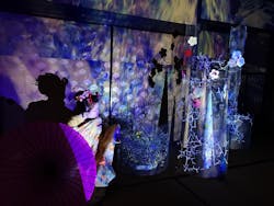 愛知県指定有形文化財 伊藤家住宅×花とデジタルアートの祭典 2023-2024に投稿された画像（2024/1/15）