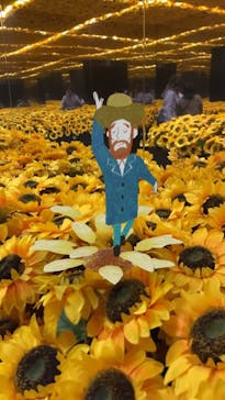 ゴッホ・アライブに投稿された画像（2024/1/17）