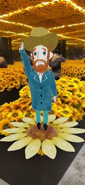 ゴッホ・アライブに投稿された画像（2024/1/18）