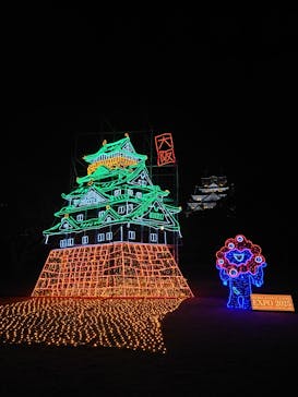 大阪城イルミナージュに投稿された画像（2024/1/20）