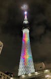 東京スカイツリーに投稿された画像（2024/1/23）