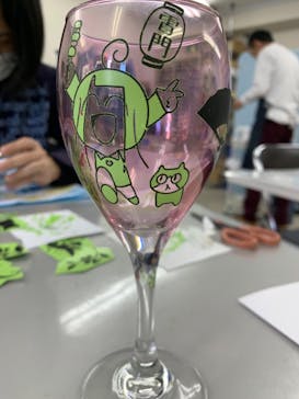 サンドブラスト本部教室 砂で削るガラス工芸教室に投稿された画像（2024/1/29）