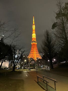 東京タワーに投稿された画像（2024/2/2）