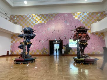 京都市美術館開館90周年記念展「村上隆 もののけ 京都」に投稿された画像（2024/2/8）