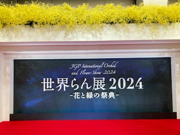世界らん展2026-花と緑の祭典-に投稿された画像（2024/2/11）
