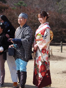 偕楽園本園に投稿された画像（2024/2/12）