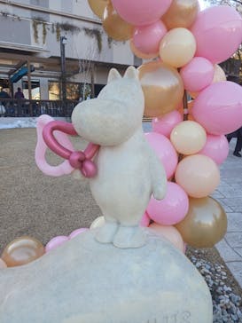 ムーミンバレーパークに投稿された画像（2024/2/13）