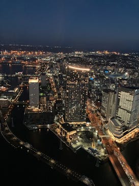 横浜ランドマークタワー 69階展望フロア スカイガーデンに投稿された画像（2024/2/13）