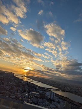 梅田スカイビル・空中庭園展望台に投稿された画像（2024/2/18）