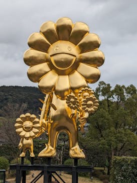 京都市美術館開館90周年記念展「村上隆 もののけ 京都」に投稿された画像（2024/2/23）