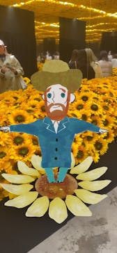 ゴッホ・アライブに投稿された画像（2024/2/25）