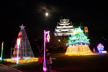 大阪城イルミナージュに投稿された画像（2024/2/25）