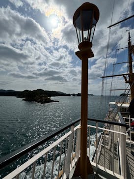 九十九島遊覧船に投稿された画像（2024/2/27）