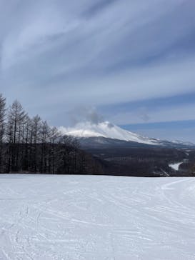 軽井沢スノーパークに投稿された画像（2024/3/8）