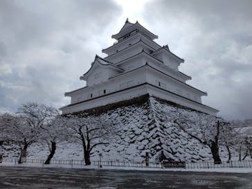 鶴ヶ城に投稿された画像（2024/3/9）