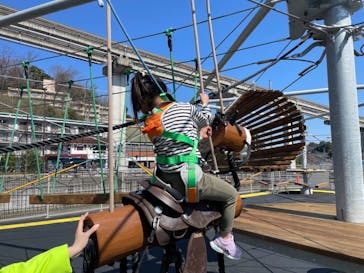 屋外アスレチック「HUGTRATOPS（ハグトラトプス）」に投稿された画像（2024/3/14）