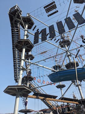 屋外アスレチック「HUGTRATOPS（ハグトラトプス）」に投稿された画像（2024/3/16）