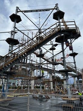 屋外アスレチック「HUGTRATOPS（ハグトラトプス）」に投稿された画像（2024/3/20）