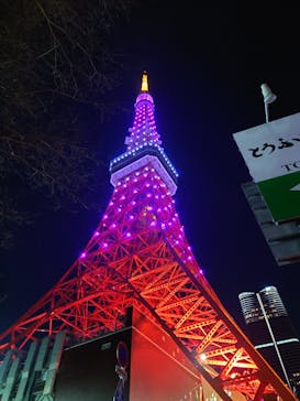 東京タワーに投稿された画像（2024/3/22）