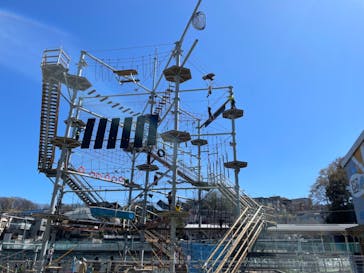 屋外アスレチック「HUGTRATOPS（ハグトラトプス）」に投稿された画像（2024/3/27）