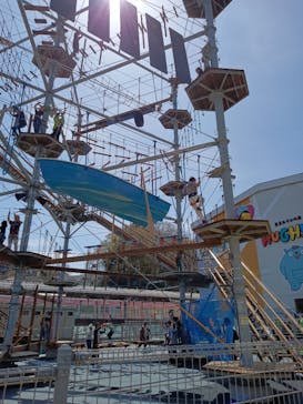 屋外アスレチック「HUGTRATOPS（ハグトラトプス）」に投稿された画像（2024/3/31）