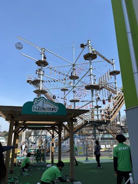 屋外アスレチック「HUGTRATOPS（ハグトラトプス）」に投稿された画像（2024/4/1）