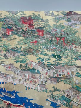 京都市美術館開館90周年記念展「村上隆 もののけ 京都」に投稿された画像（2024/4/2）