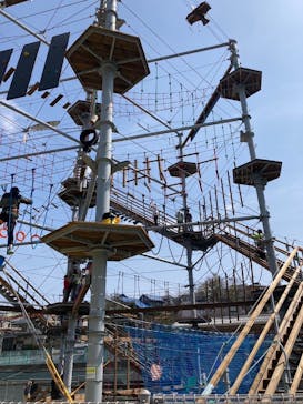 屋外アスレチック「HUGTRATOPS（ハグトラトプス）」に投稿された画像（2024/4/2）