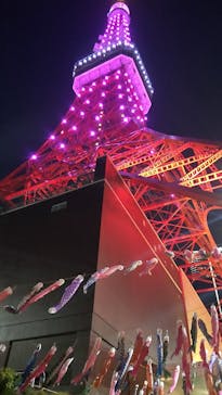 東京タワーに投稿された画像（2024/4/3）